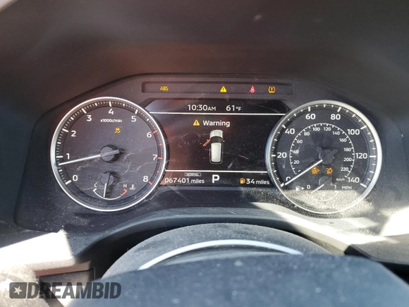 2022 Mitsubishi Outlander SE with VIN JA4J4UA89NZ078827, listed as a Copart auction lot 57402015 with 67,401 mi miles and Salvage title. Bid and sale history available at DreamBid. Image 9.