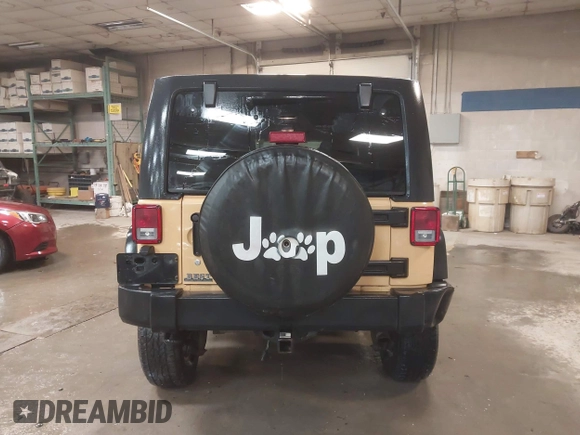 2014 Jeep Wrangler Unlimited Sport with VIN 1C4BJWDG2EL134143, listed as a IAAI auction lot 41957046 with 151,529 mi miles and . Bid and sale history available at DreamBid. Image 17.