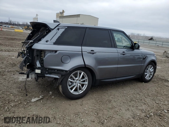 2021 Land Rover Range Rover Sport SE with VIN SALWG2SU2MA780626, listed as a Copart auction lot 87297744 with 45,182 mi miles and Salvage Title. Bid and sale history available at carsss.com. Image 3.