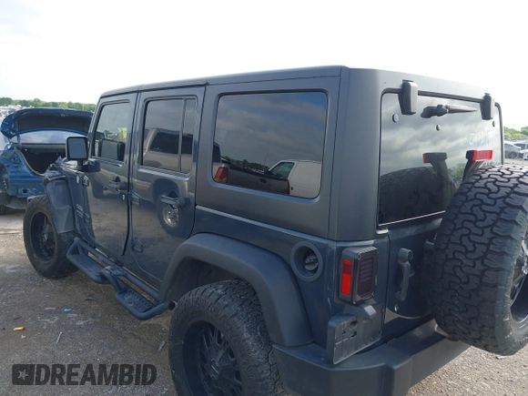 2017 Jeep Wrangler Unlimited Sport с VIN 1C4BJWDG8HL682622, выставлен на аукционе IAAI как лот 42117057 с пробегом 73 507 миль миль и . История ставок и продаж доступна на DreamBid. Изображение 3.
