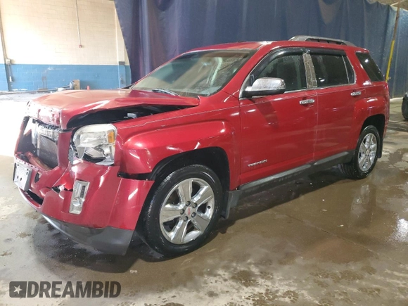 2015 GMC Terrain SLT with VIN 2GKALTEK6F6282849, listed as a Copart auction lot 46996305 with 83,216 mi miles and Salvage title. Bid and sale history available at DreamBid. Image 1.