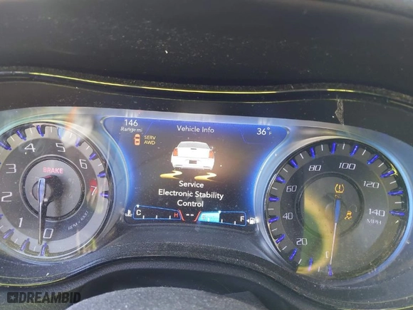 2016 Chrysler 300 with VIN 2C3CCAGG4GH287737, listed as a IAAI auction lot 41299711 with NaN miles. Bid and sale history available at carsss.com. Image 15.