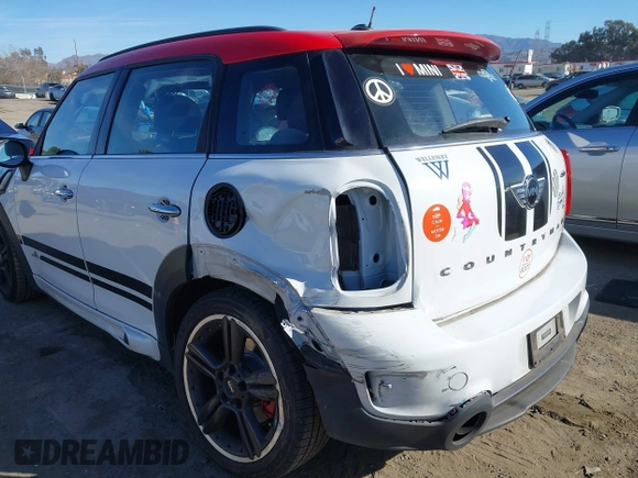 2014 MINI Countryman John Cooper Works with VIN WMWXD1C55EWS34510, listed as a IAAI auction lot 41409043 with 93,313 mi miles and . Bid and sale history available at DreamBid. Image 6.