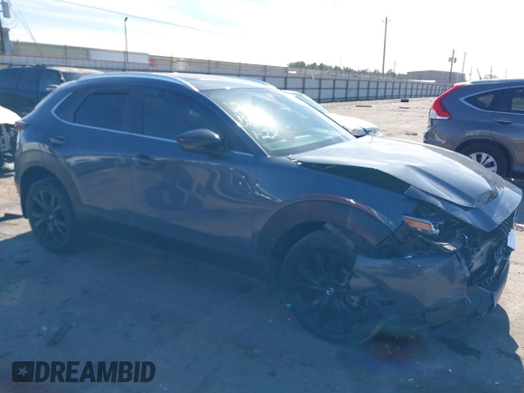 2022 Mazda CX-30 2.5 S Preferred Package with VIN 3MVDMBCL8NM447282, listed as a IAAI auction lot 41467530 with 15,288 mi miles. Bid and sale history available at carsss.com. Image 1.