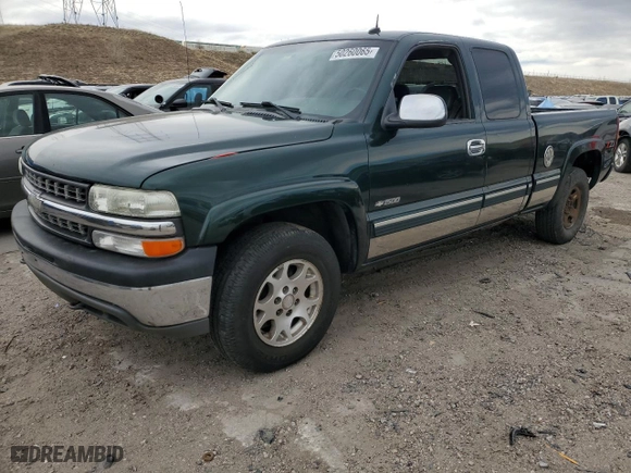 2002 Chevrolet Silverado 1500 LT with VIN 2GCEK19T421423061, listed as a Copart auction lot 50260065 with 0 mi miles and Clean Title. Bid and sale history available at carsss.com. Image 1.