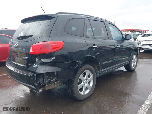 2009 Hyundai Santa Fe SE with VIN 5NMSH13E99H326553, listed as a IAAI auction lot 41740268 with 167,715 mi miles. Bid and sale history available at carsss.com. Image 4.