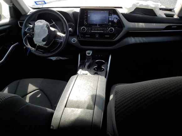 2021 Toyota Highlander L with VIN 5TDZZRAH2MS515896, listed as a Copart auction lot 49450015 with 57,639 mi miles and Salvage title. Bid and sale history available at DreamBid. Image 8.