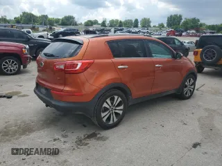 2011 Kia Sportage EX with VIN KNDPCCA2XB7097189, listed as a Copart auction lot 62690815 with 199,414 mi miles and Clean title. Bid and sale history available at DreamBid. Image 3.
