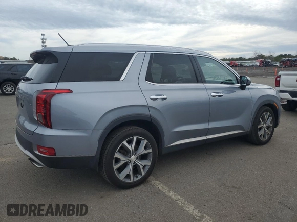 2020 Hyundai Palisade SEL z VIN KM8R4DHE5LU104172, wystawiony jako Copart lot #51909525 z przebiegiem 56 397 mil mil oraz Szkoda całkowita • Salvage title. Historia ofert i sprzedaży dostępna na DreamBid. Obrazek 3.