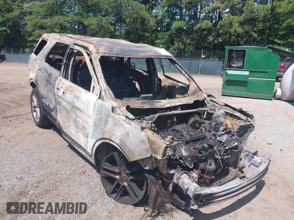 2017 Ford Explorer XLT with VIN 1FM5K8D81HGB04588, listed as a IAAI auction lot 42584072 with Not provided miles and . Bid and sale history available at DreamBid. Image 1.