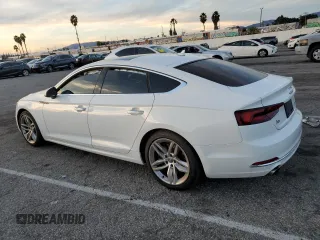 2019 Audi A5 Sportback Premium with VIN WAUANCF56KA024016, listed as a Copart auction lot 75099813 with 72,061 mi miles. Bid and sale history available at carsss.com. Image 2.
