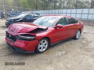 2023 Honda Accord LX with VIN 1HGCY1F20PA042694, listed as a IAAI auction lot 41955300 with 31,196 mi miles and . Bid and sale history available at DreamBid. Image 2.