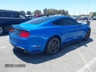 2021 Ford Mustang EcoBoost with VIN 1FA6P8TH0M5119073, listed as a IAAI auction lot 42225499 with 52,165 mi miles and . Bid and sale history available at DreamBid. Image 4.