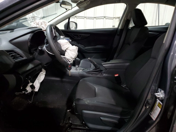 2023 Subaru Impreza with VIN 4S3GKAB69P3603344, listed as a Copart auction lot 46340965 with Not provided miles and Salvage title. Bid and sale history available at DreamBid. Image 7.