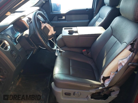 2014 Ford F-150 XL with VIN 1FTEW1CMXEFA90254, listed as a Copart auction lot 61789495 with 126,489 mi miles and Salvage title. Bid and sale history available at DreamBid. Image 7.
