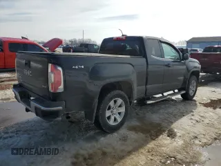 2015 GMC Canyon 4WD SLE with VIN 1GTH6BE38F1138307, listed as a Copart auction lot 46232565 with 102,437 mi miles and Clean Title. Bid and sale history available at carsss.com. Image 3.