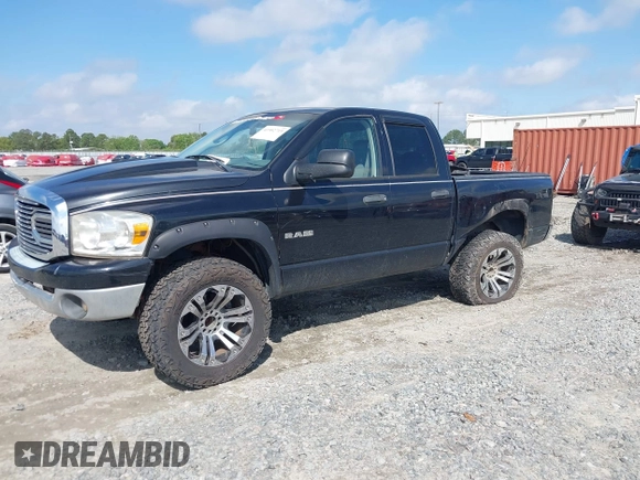 2008 Dodge 1500 SLT with VIN 1D7HU182X8S523986, listed as a IAAI auction lot 41902719 with 228,676 mi miles and . Bid and sale history available at DreamBid. Image 2.