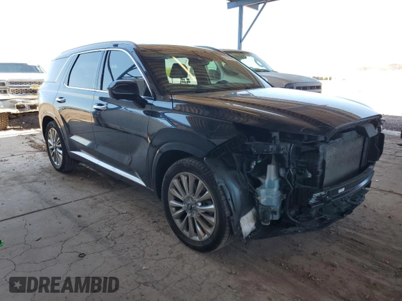 2020 Hyundai Palisade Limited z VIN KM8R54HE7LU049690, wystawiony jako Copart lot #59789815 z przebiegiem 67 640 mil mil oraz Szkoda całkowita • Salvage title. Historia ofert i sprzedaży dostępna na DreamBid. Obrazek 4.