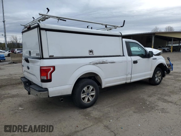 2017 Ford F-150 XL with VIN 1FTMF1C85HKD47251, listed as a Copart auction lot 54047225 with 92,785 mi miles and Clean Title. Bid and sale history available at carsss.com. Image 3.