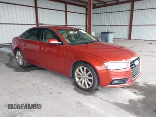 2013 Audi A4 Premium Plus z VIN WAUFFAFL1DA096394, wystawiony jako IAAI lot #42235725 z przebiegiem 87 369 mil mil oraz . Historia ofert i sprzedaży dostępna na DreamBid. Obrazek 1.