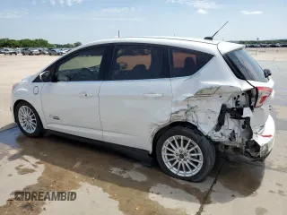 2015 Ford C-Max Energi SEL with VIN 1FADP5CU7FL112056, listed as a Copart auction lot 56296494 with 37,279 mi miles. Bid and sale history available at carsss.com. Image 2.