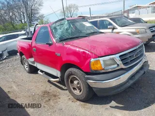 2004 Ford F-150 XL with VIN 2FTRF07244CA05021, listed as a IAAI auction lot 41827433 with 183,389 mi miles and . Bid and sale history available at DreamBid. Image 1.
