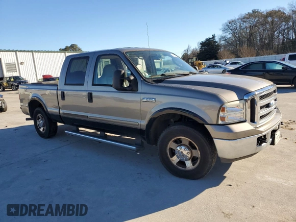 2006 Ford Super Duty F-250 XL with VIN 1FTSW20566EA23244, listed as a Copart auction lot 86589864 with 150,803 mi miles and Salvage Title. Bid and sale history available at carsss.com. Image 4.