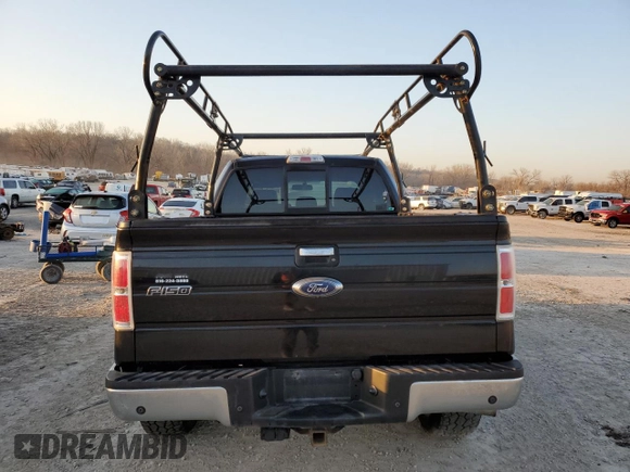 2014 Ford F-150 XL with VIN 1FTFX1ET8EFB53440, listed as a Copart auction lot 49031405 with 156,696 mi miles and Salvage Title. Bid and sale history available at carsss.com. Image 6.