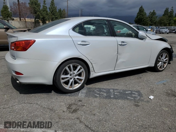 2006 Lexus IS 350 z VIN JTHBE262065009712, wystawiony jako Copart lot #51152205 z przebiegiem 239 464 mil mil oraz Szkoda całkowita • Salvage title. Historia ofert i sprzedaży dostępna na DreamBid. Obrazek 3.