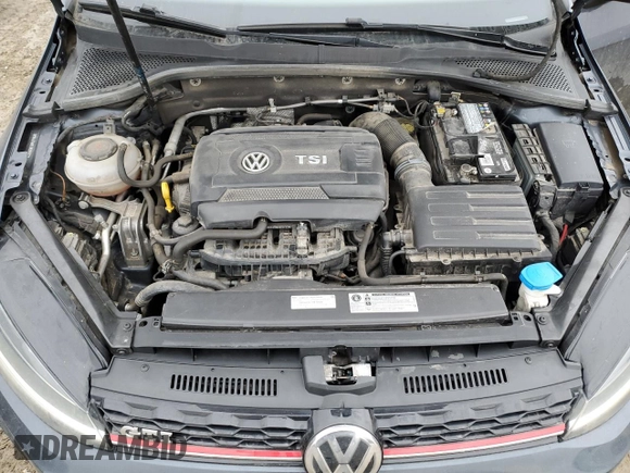2018 Volkswagen Golf GTI S with VIN 3VW447AU8JM296722, listed as a Copart auction lot 47025734 with 74,715 mi miles. Bid and sale history available at carsss.com. Image 11.