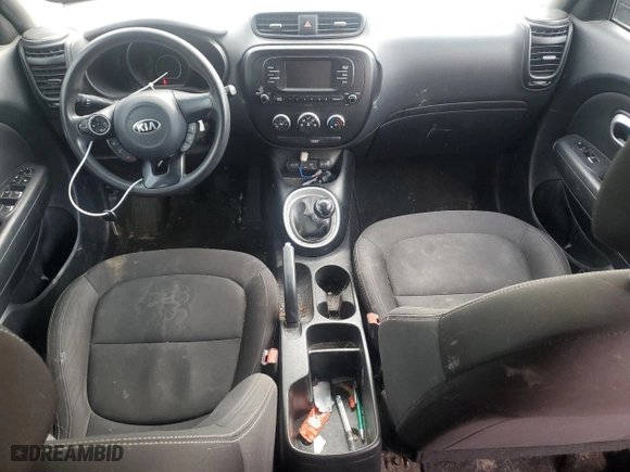 2017 Kia Soul with VIN KNDJN2A23H7450309, listed as a Copart auction lot 43275105 with 104,440 mi miles and Salvage Title. Bid and sale history available at carsss.com. Image 8.