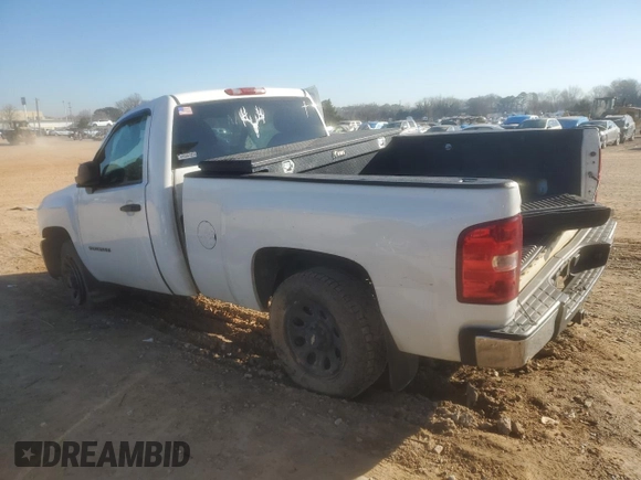 2011 Chevrolet Silverado 1500 Work Truck with VIN 1GCNCPEAXBZ379367, listed as a Copart auction lot 46596775 with 163,218 mi miles and Salvage Title. Bid and sale history available at DreamBid. Image 2.