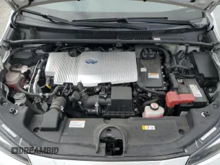 2021 Toyota Prius L Eco with VIN JTDKAMFUXM3149396, listed as a Copart auction lot 61874195 with 126,473 mi miles and Salvage title. Bid and sale history available at DreamBid. Image 11.