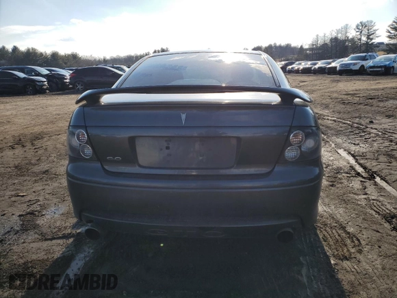 2006 Pontiac GTO z VIN 6G2VX12UX6L566625, wystawiony jako Copart lot #44725255 z przebiegiem 120 358 mil mil oraz Szkoda całkowita • Salvage title. Historia ofert i sprzedaży dostępna na DreamBid. Obrazek 6.