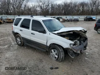 2004 Ford Escape XLS with VIN 1FMYU02144DA18217, listed as a Copart auction lot 43136895 with 135,424 mi miles and Salvage Title. Bid and sale history available at DreamBid. Image 4.