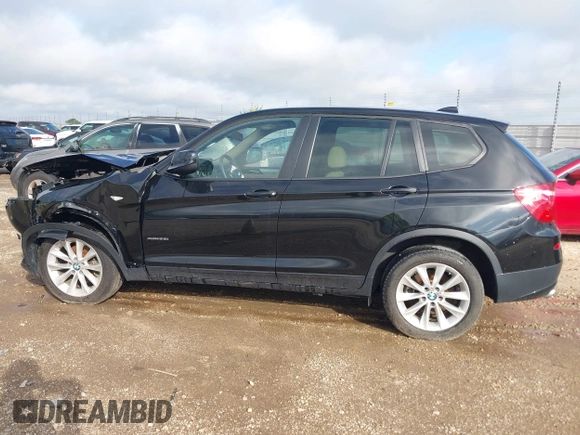2014 BMW X3 xDrive28i with VIN 5UXWX9C50E0D24494, listed as a IAAI auction lot 41947605 with Not Provided miles and . Bid and sale history available at DreamBid. Image 14.