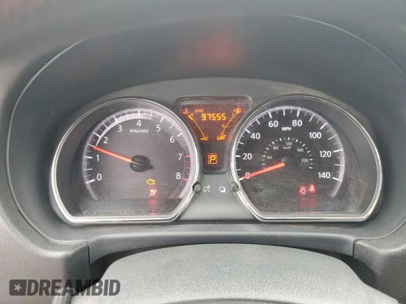 2015 Nissan Note SV with VIN 3N1CE2CP6FL440483, listed as a Copart auction lot 55445035 with 97,555 mi miles and Clean Title. Bid and sale history available at DreamBid. Image 9.