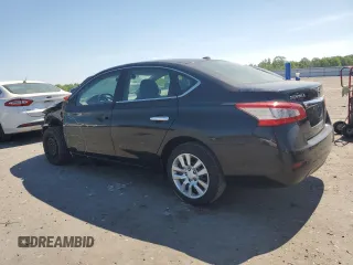 2015 Nissan Sentra SL with VIN 3N1AB7AP7FY287552, listed as a Copart auction lot 54587995 with 116,376 mi miles and Salvage Title. Bid and sale history available at DreamBid. Image 2.