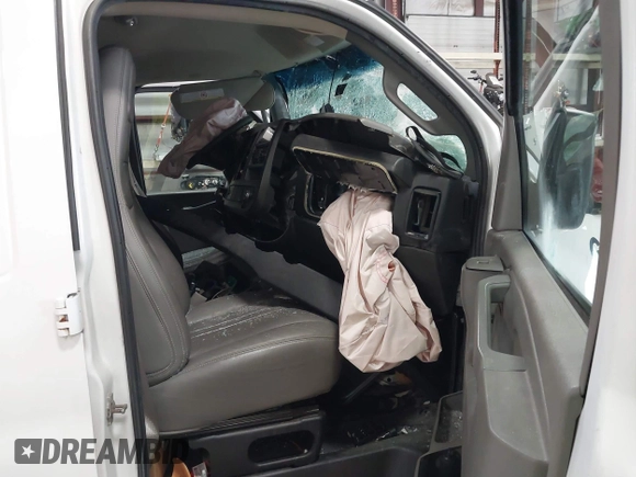 2017 Chevrolet Express Cargo with VIN 1GCWGAFF3H1323763, listed as a IAAI auction lot 42036865 with Not provided miles and . Bid and sale history available at DreamBid. Image 5.