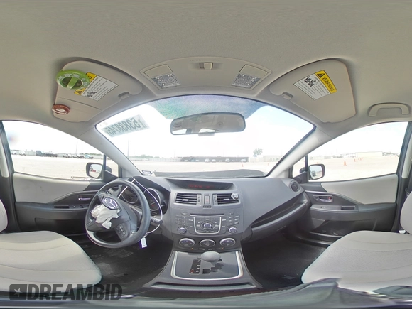 2012 Mazda 5 Sport with VIN JM1CW2BLXC0144268, listed as a Copart auction lot 53838745 with 47,993 mi miles and Salvage Title. Bid and sale history available at DreamBid. Image 15.