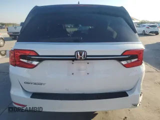 2022 Honda Odyssey EX with VIN 5FNRL6H50NB011204, listed as a Copart auction lot 78883064 with 74,144 mi miles and Salvage Title. Bid and sale history available at DreamBid. Image 6.