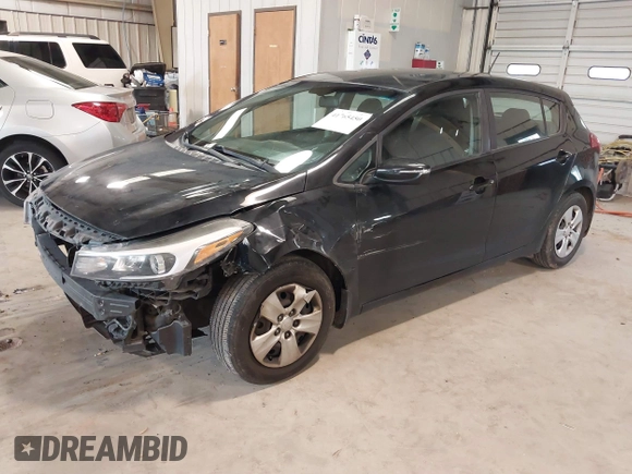 2017 Kia Forte5 LX with VIN KNAFK5A85H5699787, listed as a IAAI auction lot 41765450 with 115,318 mi miles. Bid and sale history available at carsss.com. Image 17.