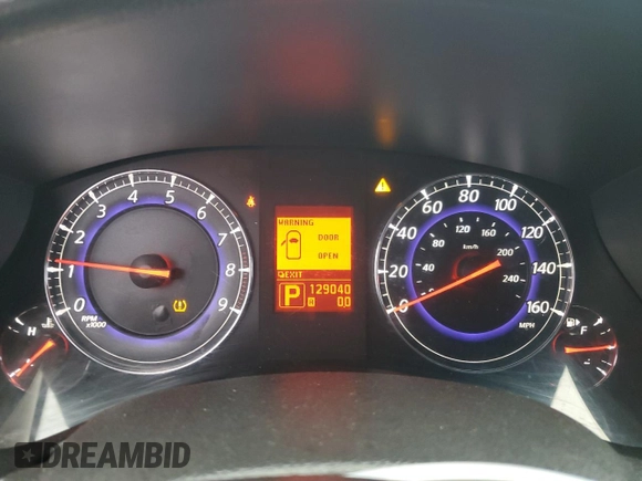 2008 Infiniti EX Journey with VIN JNKAJ09F48M359699, listed as a Copart auction lot 85036494 with 129,040 mi miles and Salvage Title. Bid and sale history available at DreamBid. Image 9.