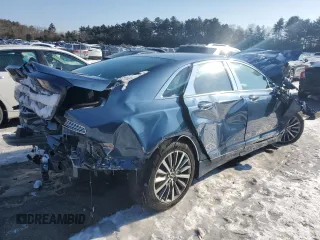 2019 Lincoln MKZ Standard with VIN 3LN6L5A99KR601773, listed as a Copart auction lot 89130415 with 60,857 mi miles and Salvage Title. Bid and sale history available at carsss.com. Image 3.