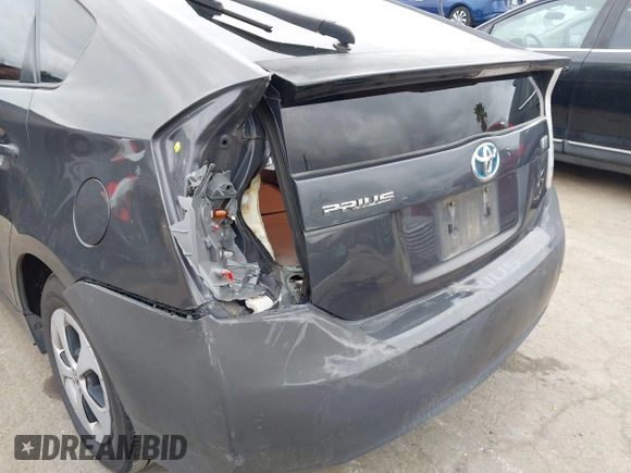 2014 Toyota Prius Four with VIN JTDKN3DU9E0389706, listed as a IAAI auction lot 42068067 with 278,910 mi miles. Bid and sale history available at carsss.com. Image 6.