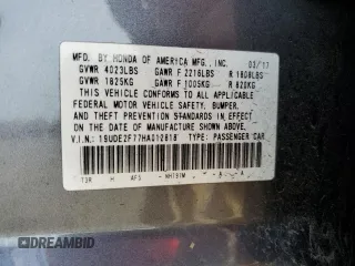 2017 Acura ILX w/Premium Pkg with VIN 19UDE2F77HA012818, listed as a Copart auction lot 46895675 with 106,162 mi miles and Salvage Title. Bid and sale history available at carsss.com. Image 12.