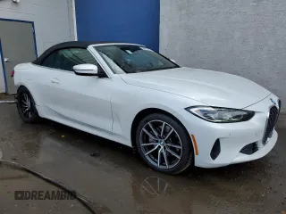 2024 BMW 4 Series 430i xDrive with VIN WBA43AT00RCR90165, listed as a Copart auction lot 81356814 with 11,340 mi miles and Salvage Title. Bid and sale history available at carsss.com. Image 4.