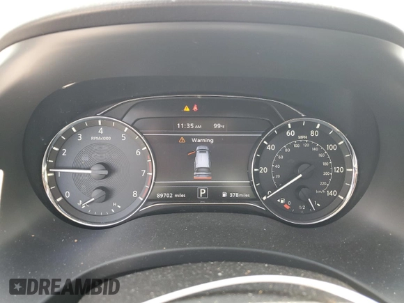 2020 Infiniti QX80 LUXE with VIN JN8AZ2NF6L9704744, listed as a Copart auction lot 63547604 with 89,702 mi miles and Salvage Title. Bid and sale history available at carsss.com. Image 9.