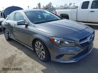 2019 Mercedes-Benz CLA with VIN WDDSJ4EB4KN723174, listed as a IAAI auction lot 41459235 with 17,383 mi miles. Bid and sale history available at carsss.com. Image 1.