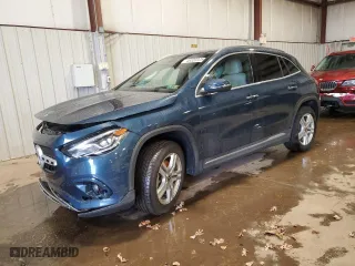 2023 Mercedes-Benz GLA with VIN W1N4N4HBXPJ492971, listed as a Copart auction lot 46320225 with 8,853 mi miles and Salvage Title. Bid and sale history available at carsss.com. Image 1.